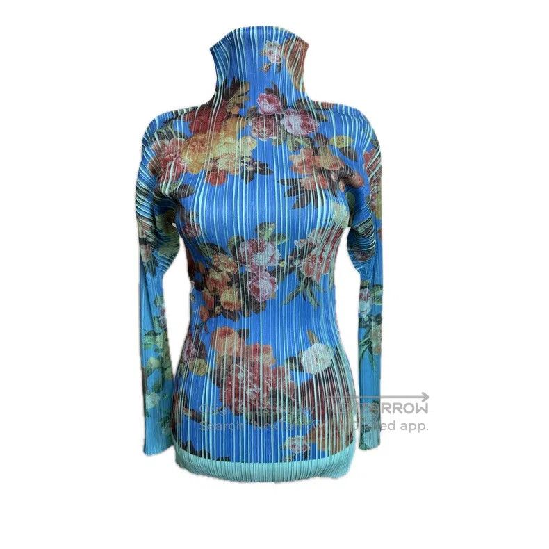 Issey Miyake Issey Miyake Printed Top Size L / US 10 / IT 46 - 1 Thumbnail