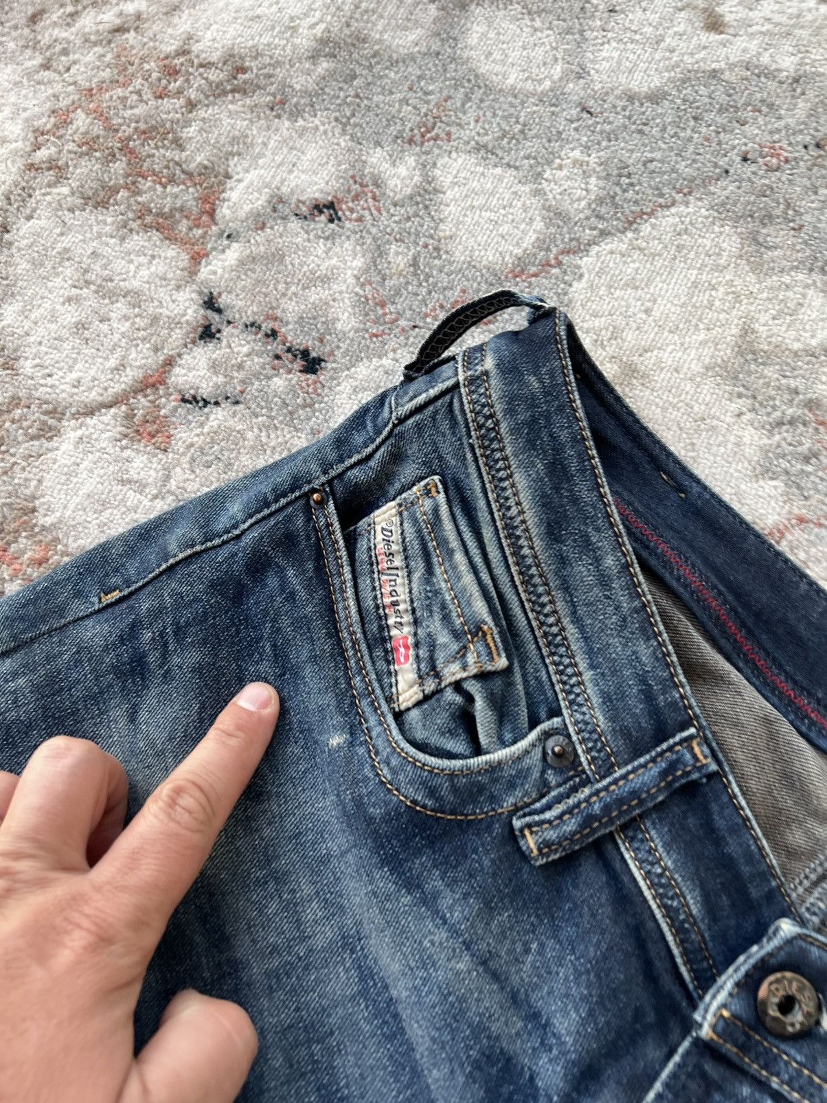 Diesel Diesel Lowky Stretch Jeans Size 28" / US 6 / IT 42 - 3 Thumbnail