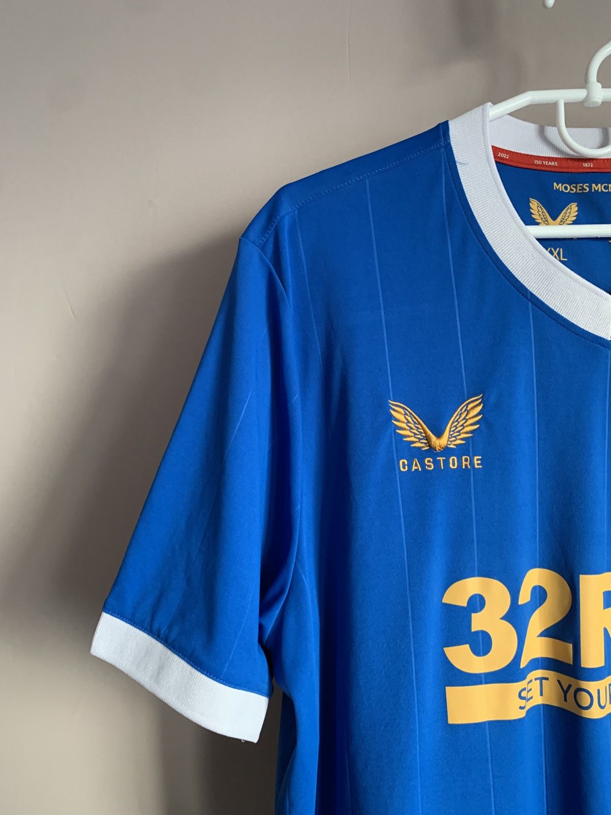 Other Glasgow Rangers Gers 2021 home soccer football jersey shirt Size US XXL / EU 58 / 5 - 3 Thumbnail