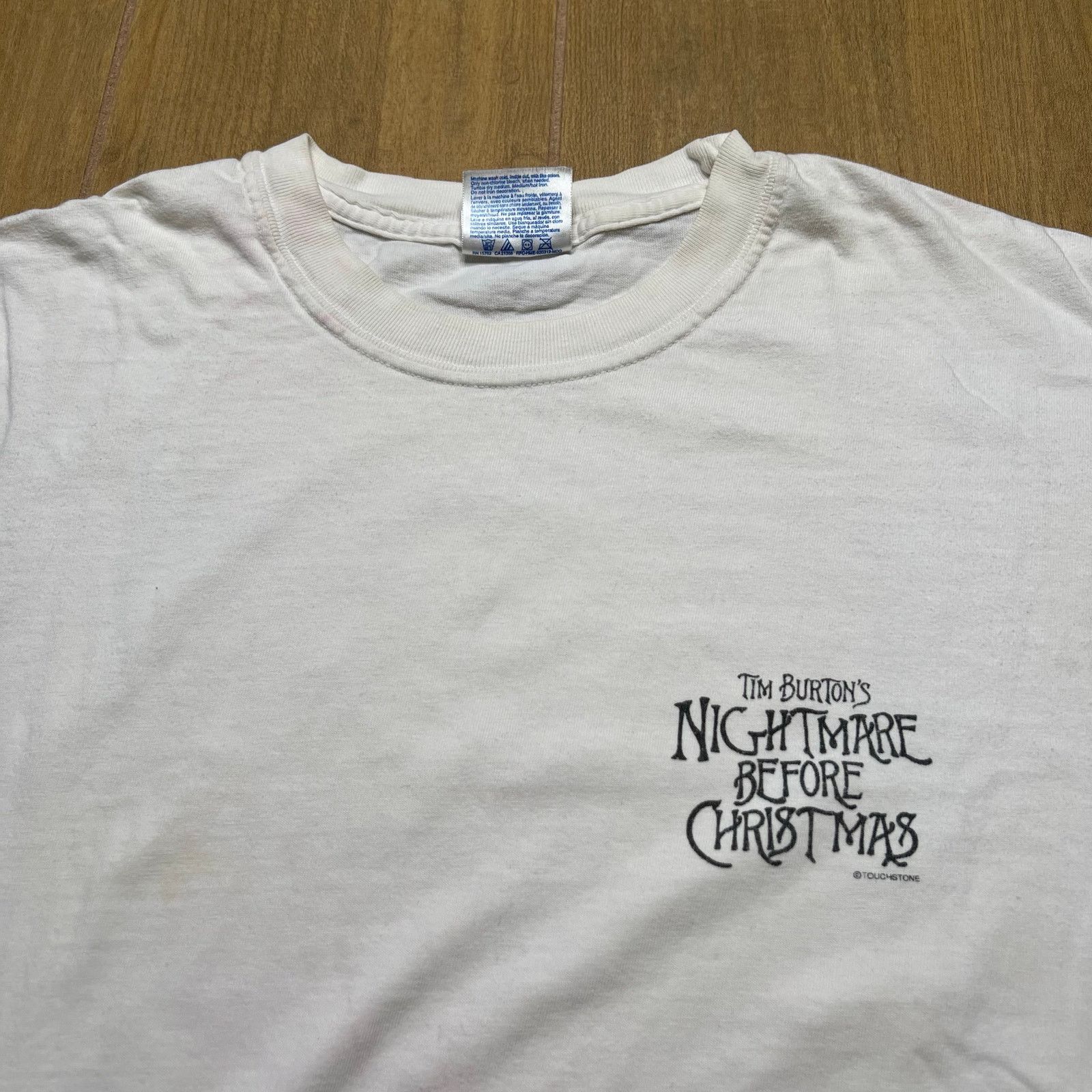 Hanes Vintage Nightmare Before Christmas Jack Skellington Spira XL Size US XL / EU 56 / 4 - 4 Thumbnail
