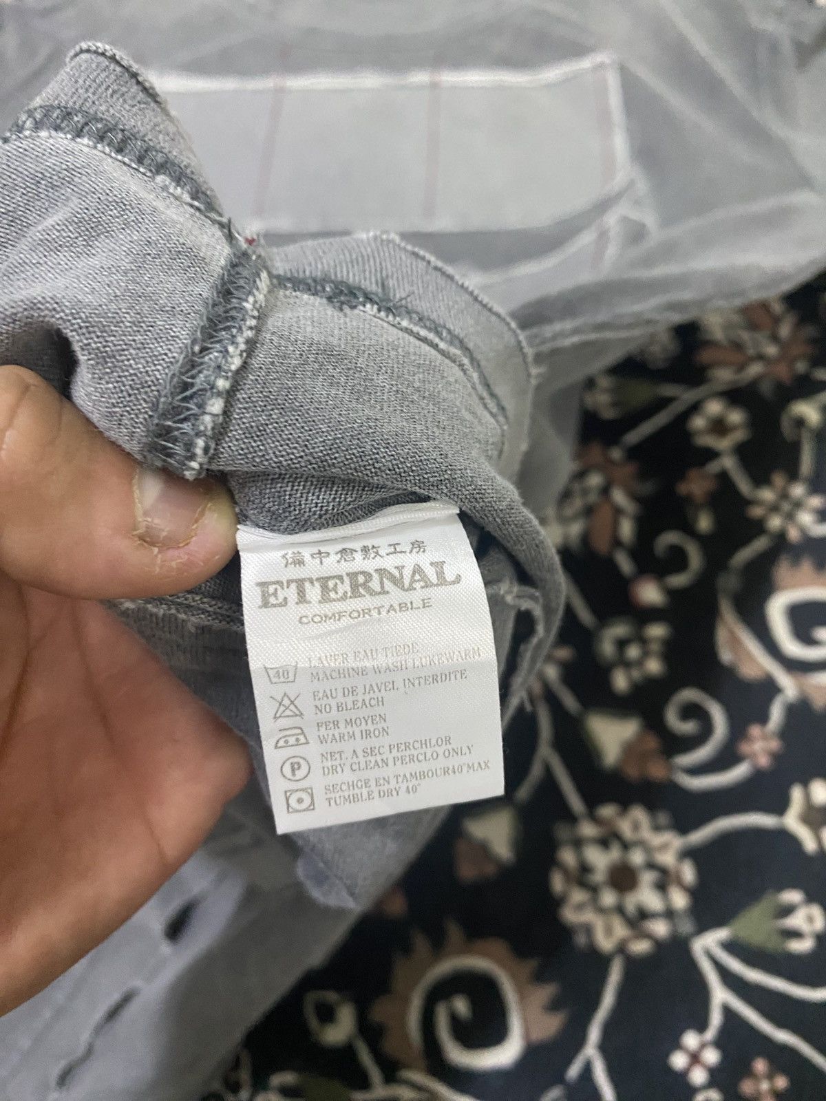 Eternal Rare!! Eternal Costom Jeans Longsleeve Size US L / EU 52-54 / 3 - 9 Thumbnail