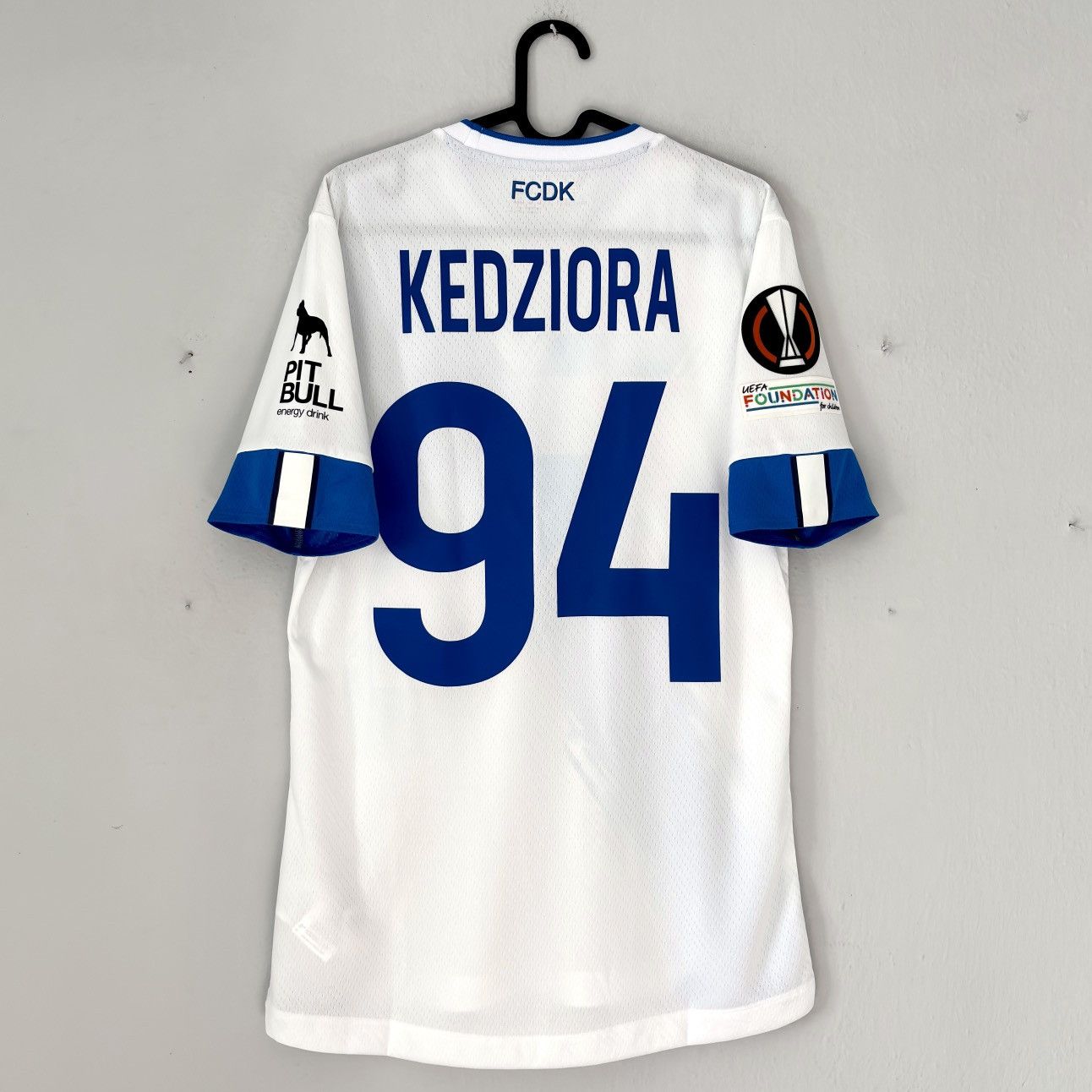 New Balance 2022 2023 Dynamo Kyiv Ukraine Poland Kedziora Soccer Jersey Size US L / EU 52-54 / 3 - 8 Thumbnail
