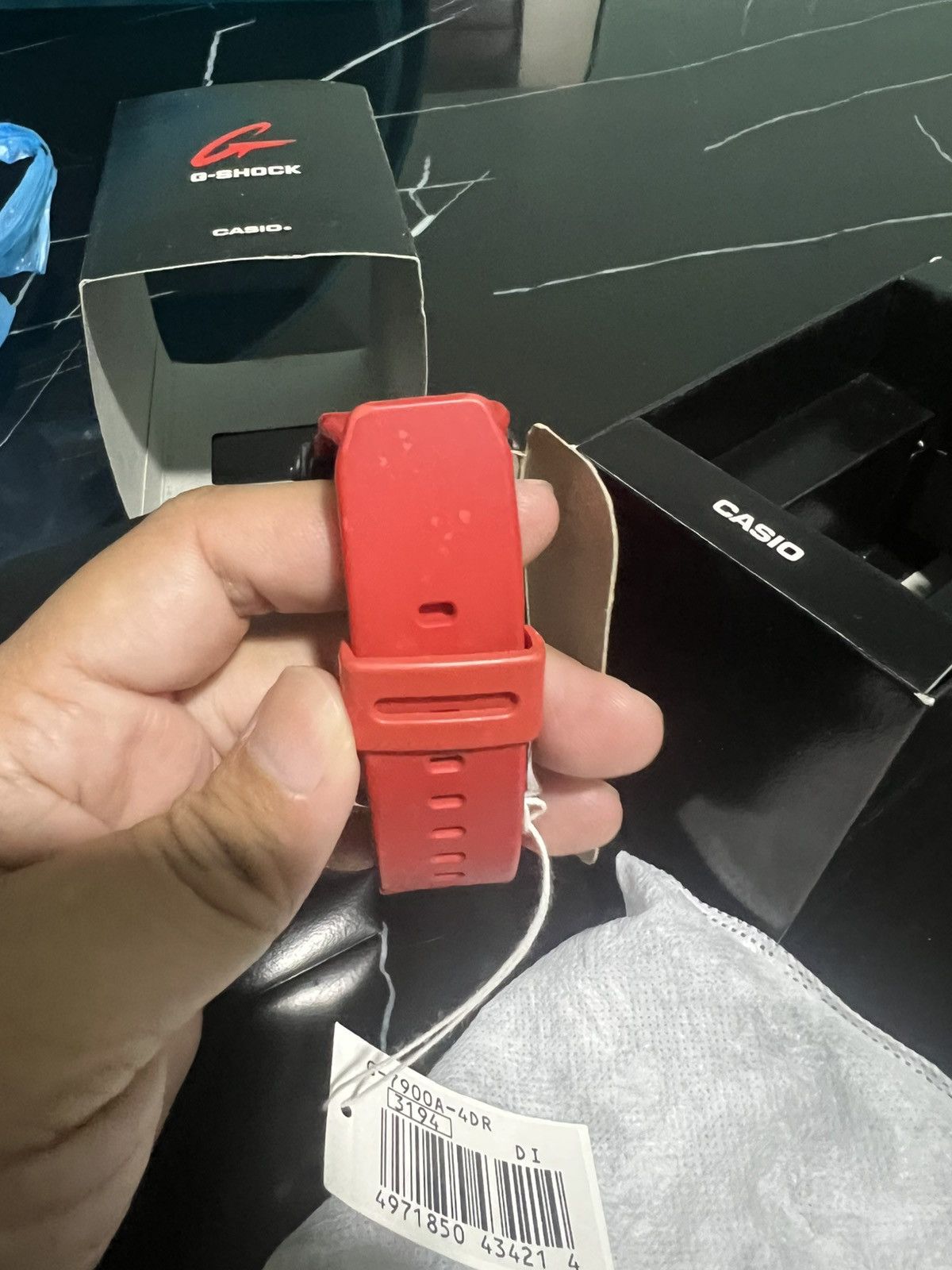 G Shock G Shock Casio Red Watch Size ONE SIZE - 6 Thumbnail