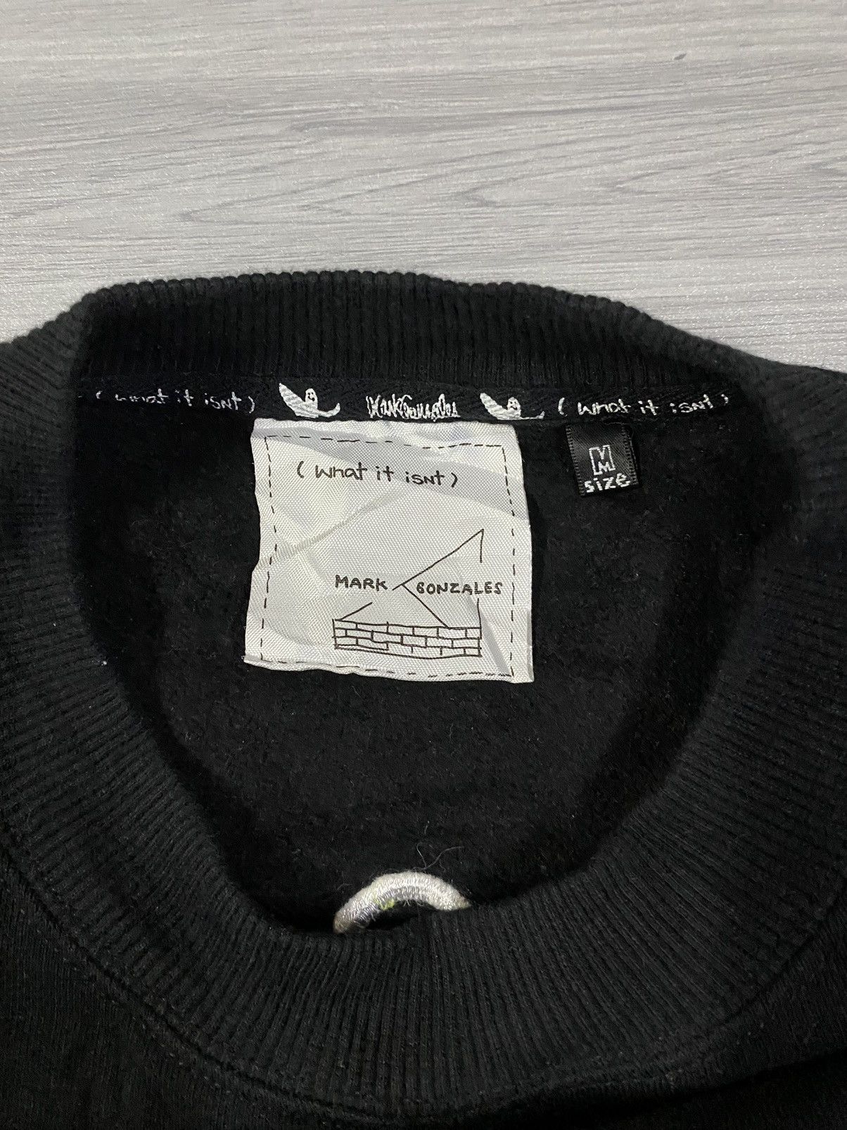 Other MARK GONZALES Men's Fleece-Lined Big Sweatshirt FIRE Size US M / EU 48-50 / 2 - 10 Thumbnail