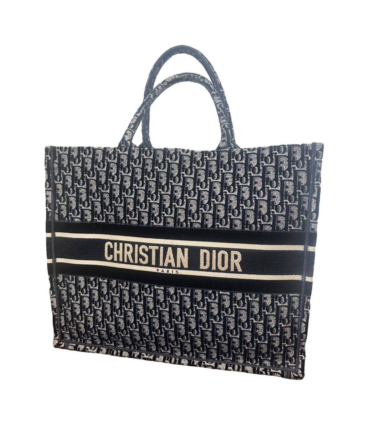 Dior Authentic✅ Receipt ✅ Velvet Oblique Book Tote Bag Size ONE SIZE - 7 Thumbnail