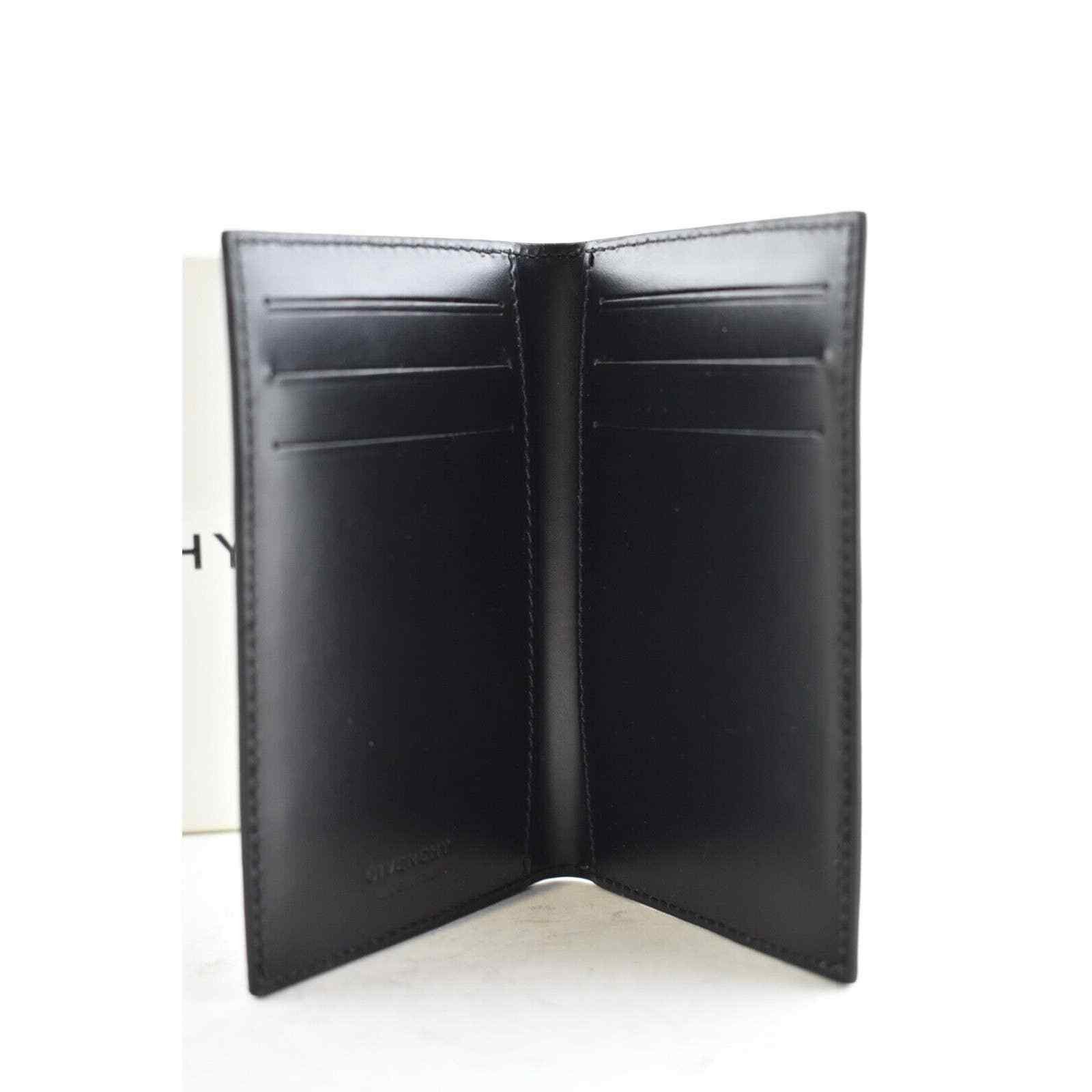 Givenchy Givenchy Leather White Logo Leather Card Case Bifold Wallet Size ONE SIZE - 7 Thumbnail