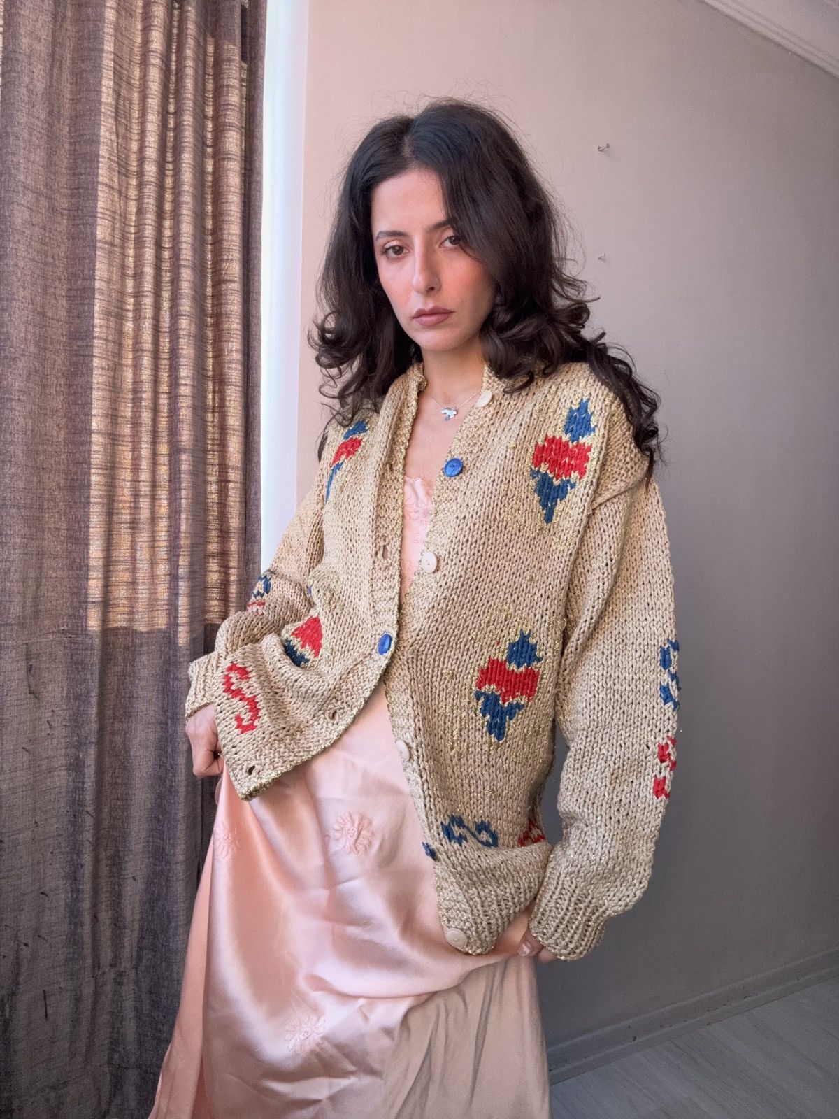 Vintage Parisian cardigan Size L / US 10 / IT 46 - 3 Thumbnail