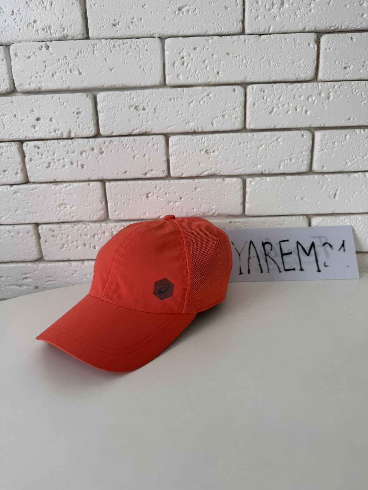 Asics DS LTTT Asics AAAA Cap Hat Orange Gold | Grailed