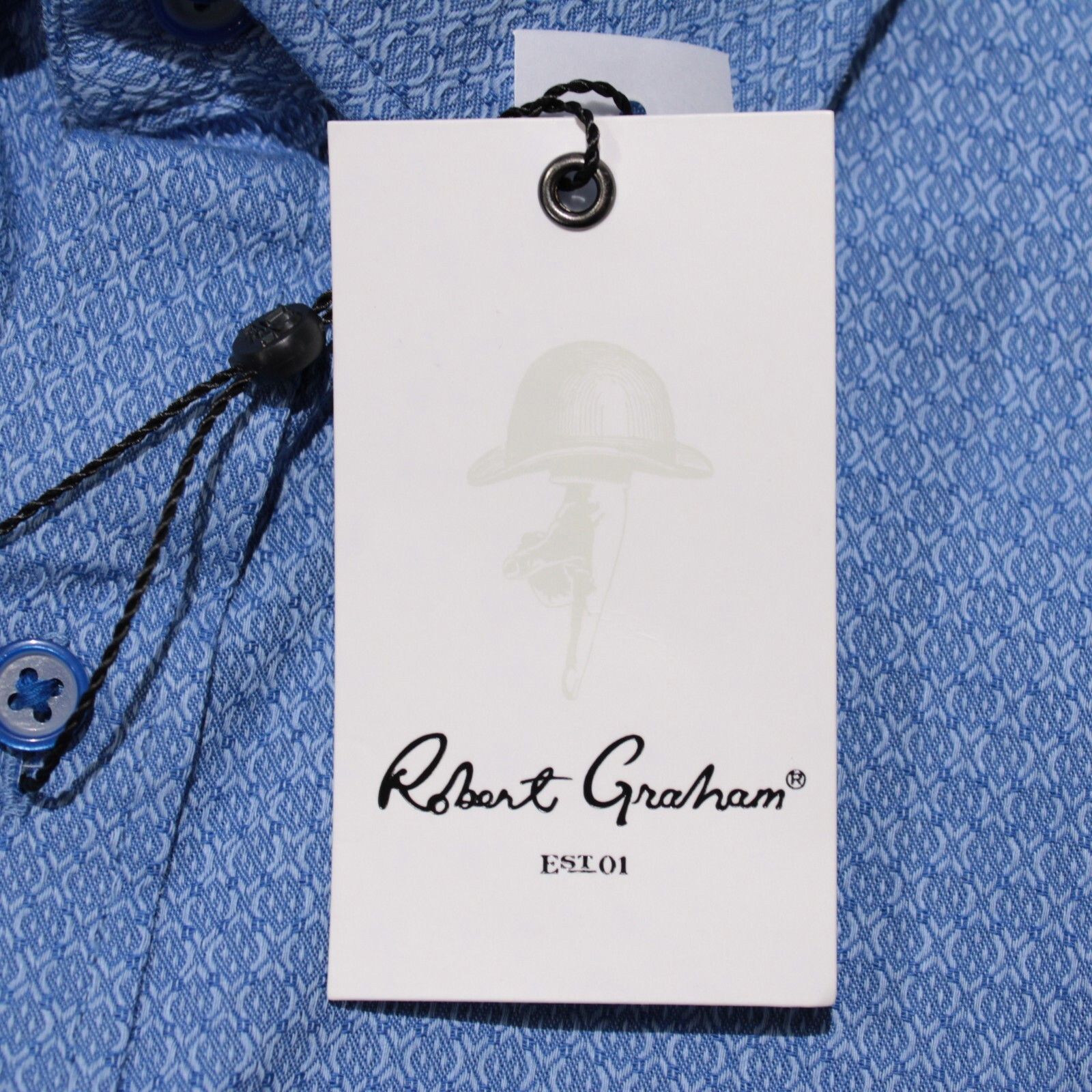 Robert Graham Robert Graham New with tags Shirt Size L US In Blue Size US L / EU 52-54 / 3 - 2 Thumbnail
