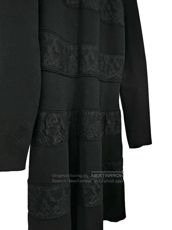 Valentino Valentino Black Long Sleeve Dot Dress . Size S / US 4 / IT 40 - 3 Thumbnail