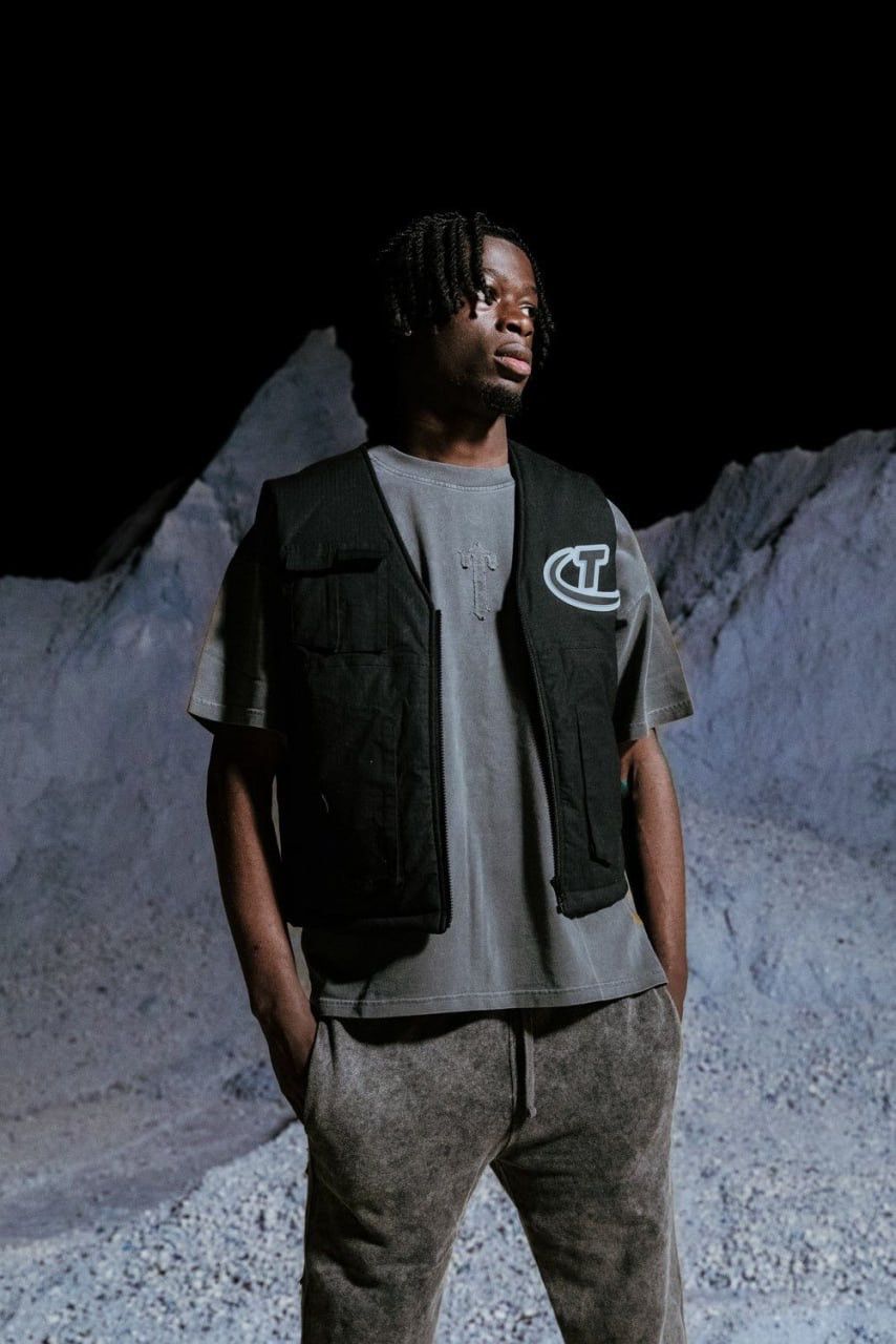 Trapstar London Trapstar London Hyperdrive Pocket Black Logo Zip Vest Jacket Size US XS / EU 42 / 0 - 2 Thumbnail