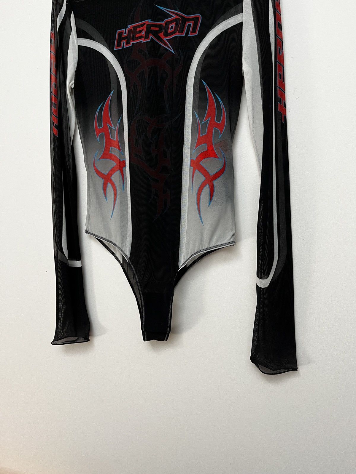 Heron Preston Heron Preston Gothic Mesh Bodysuit (unisex) Size US M / EU 48-50 / 2 - 6 Thumbnail