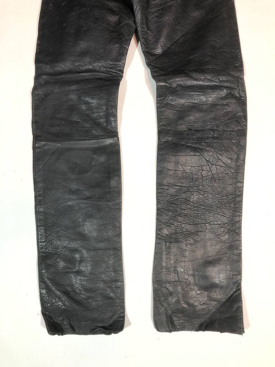 Vintage Enjoy Racing Moto Biker Leather Pants Size US 29 - 8 Thumbnail