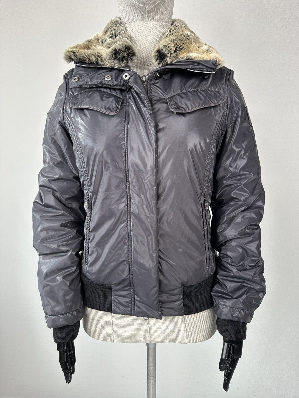 Belstaff BELSTAFF Silver Label Fur Collar Iconic Jacket Women’s sz 44 Size M / US 6-8 / IT 42-44 - 9 Thumbnail