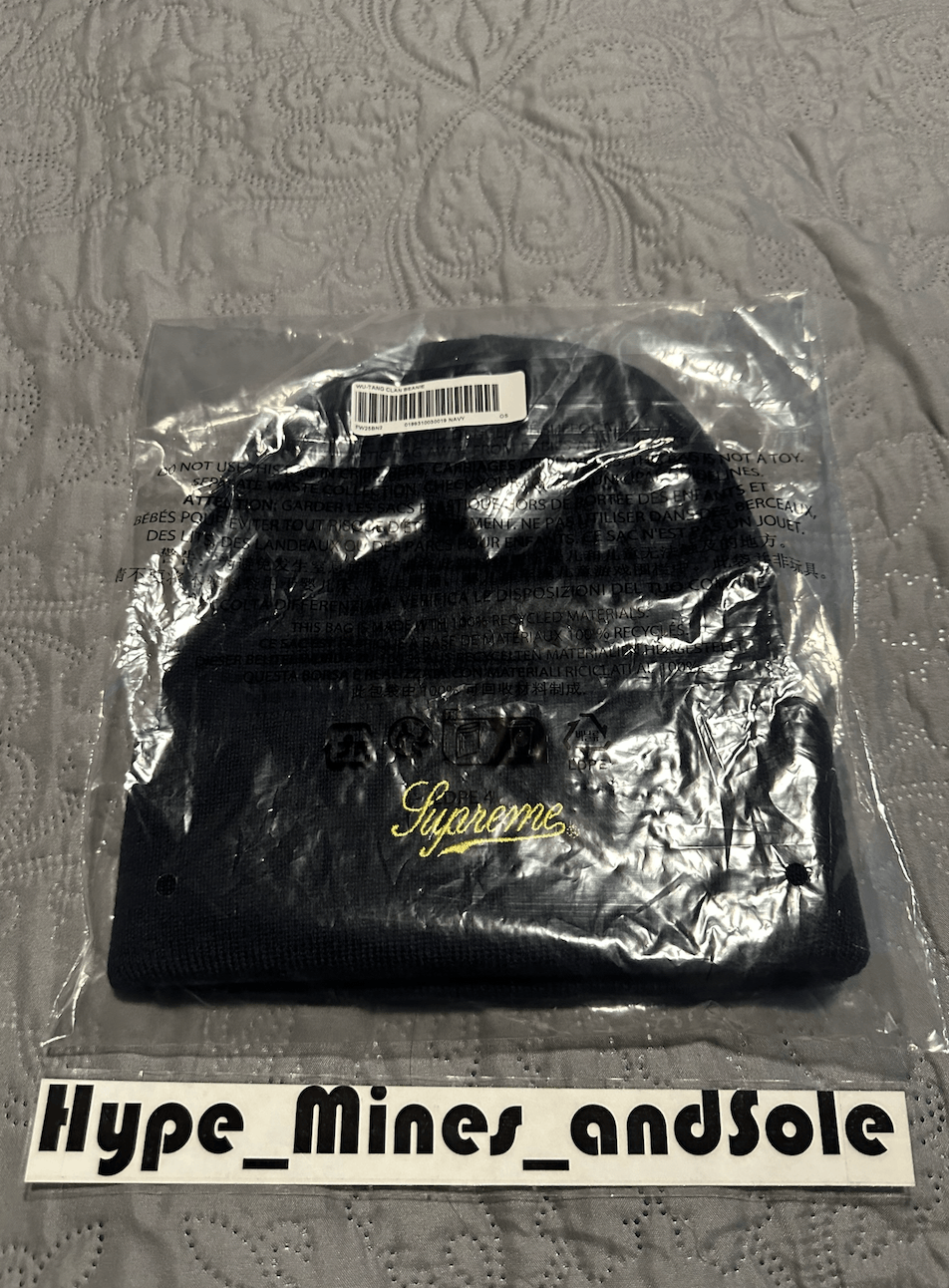 Supreme NWT Supreme x Wu Tang Clan Beanie - Black Size ONE SIZE - 4 Thumbnail