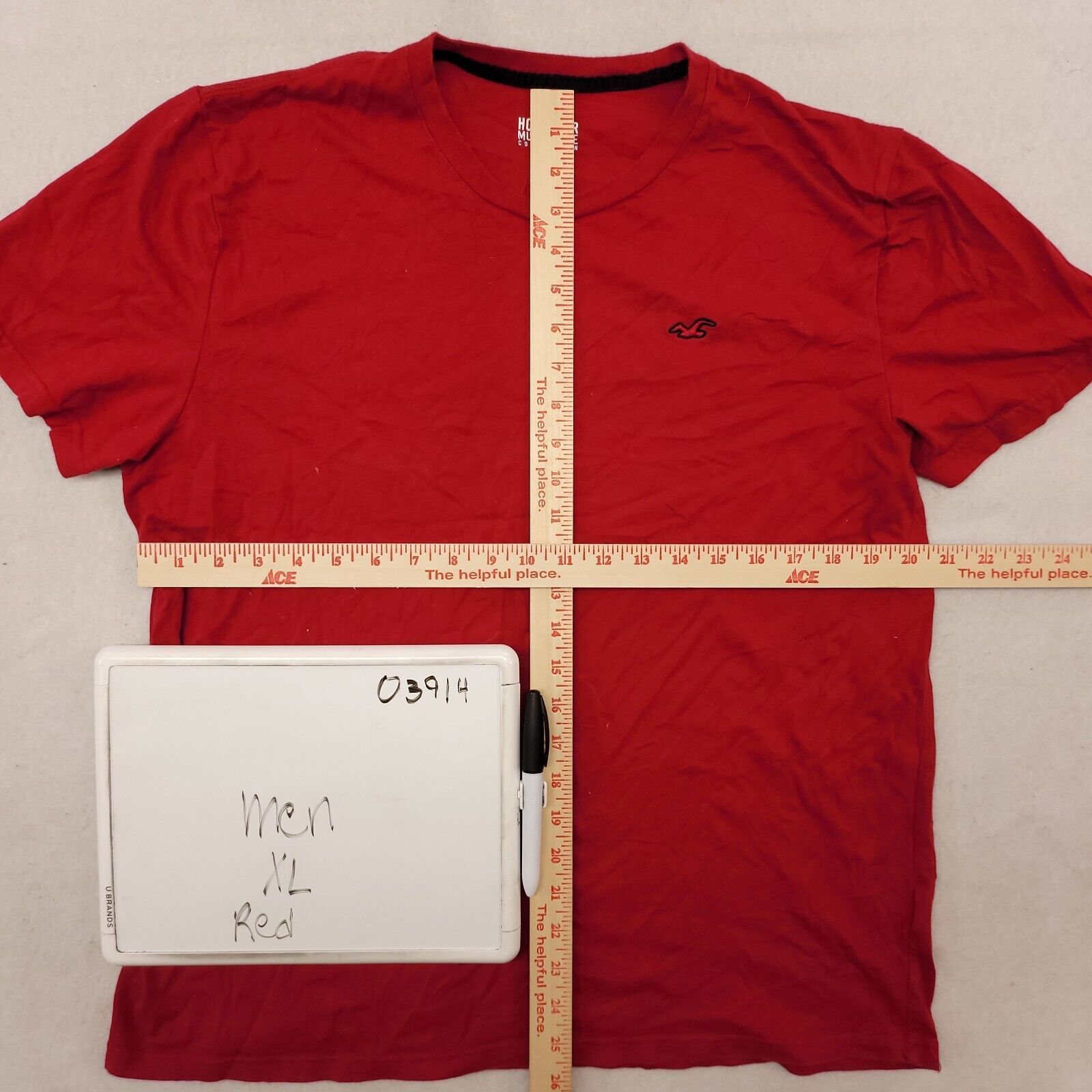 Hollister Hollister Pullover Casual T Shirt Adult Mens Size XL Red Size US XL / EU 56 / 4 - 6 Thumbnail