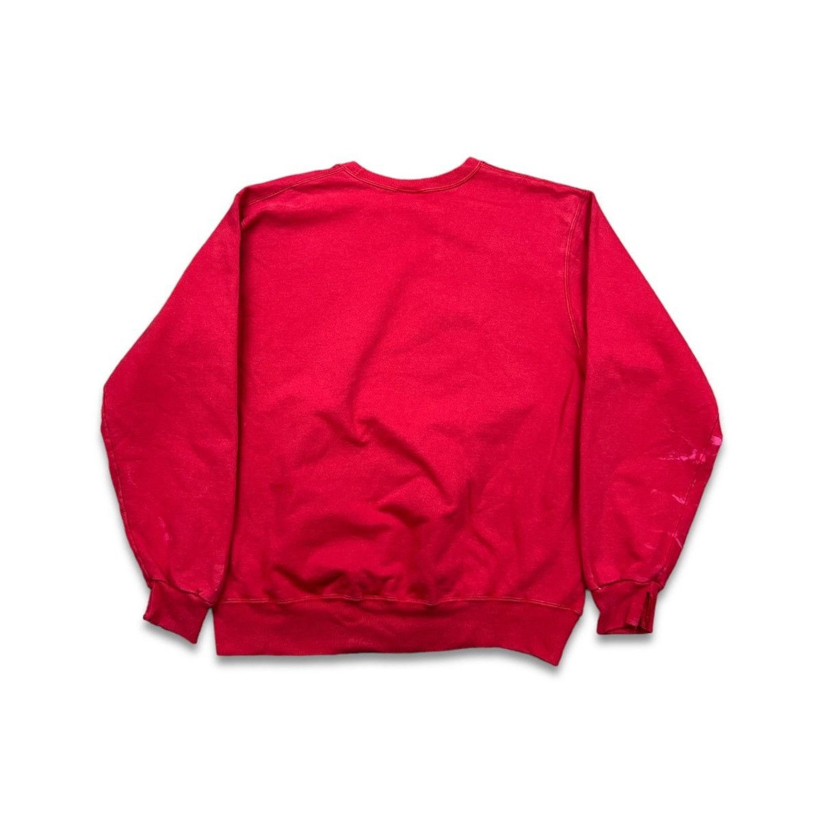 Champion × Vintage Vintage 90s Champion Sweatshirt Reverse Weave Faded Bleached Size US L / EU 52-54 / 3 - 4 Thumbnail