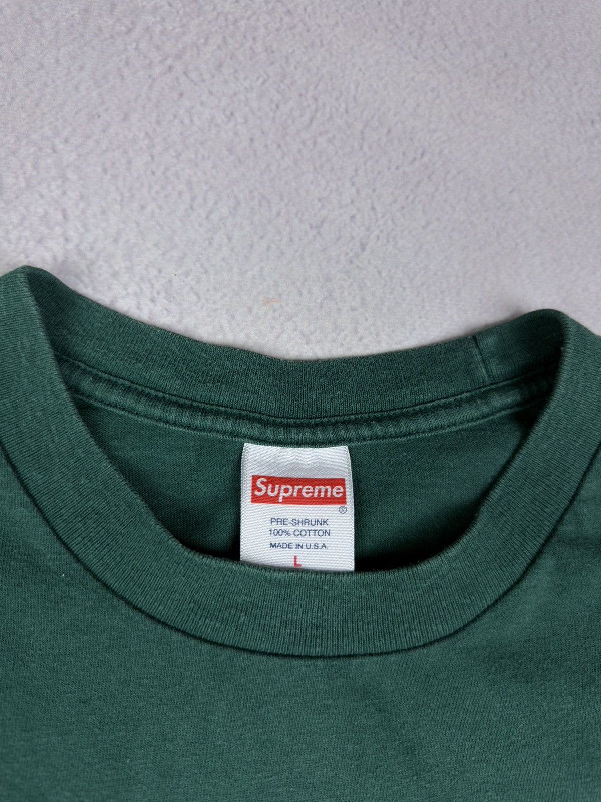 Supreme Supreme F*ck You Tee Dark Green FW18 BRAND Size L Size US L / EU 52-54 / 3 - 5 Thumbnail