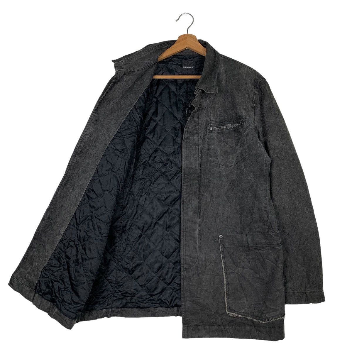 Boycott BOYCOTT Made in Japan Casual Jacket #0075-C5 Size US L / EU 52-54 / 3 - 10 Thumbnail