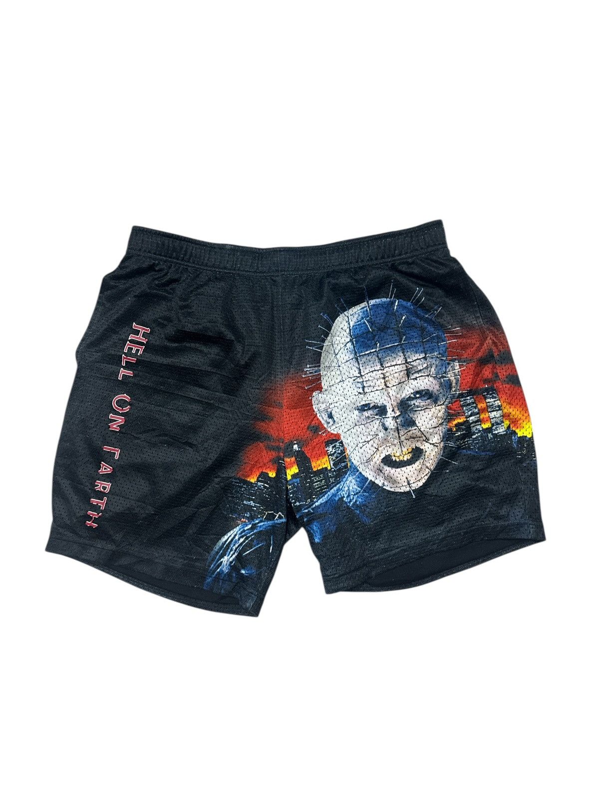 Supreme SUPREME X HELLRAISER PINHEAD MESH SHORTS Size US 34 / EU 50 - 1 Thumbnail
