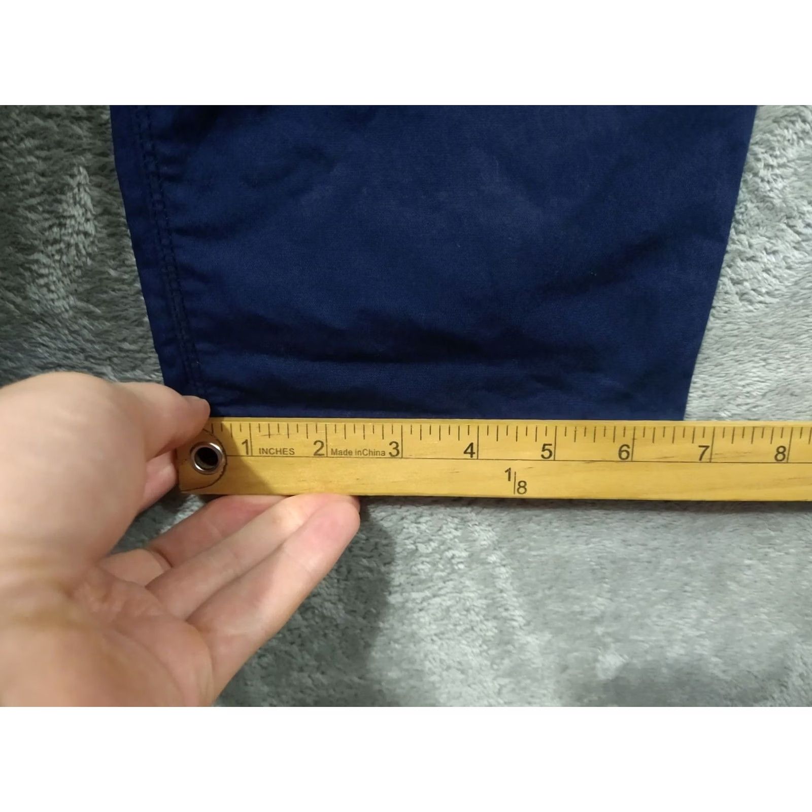 CO Duluth Trading Co Alaskan Hardgear Pants Womens 10 Blue Slim Leg Free Rein Chino AKHG Size 32" / US 10 / IT 46 - 6 Thumbnail