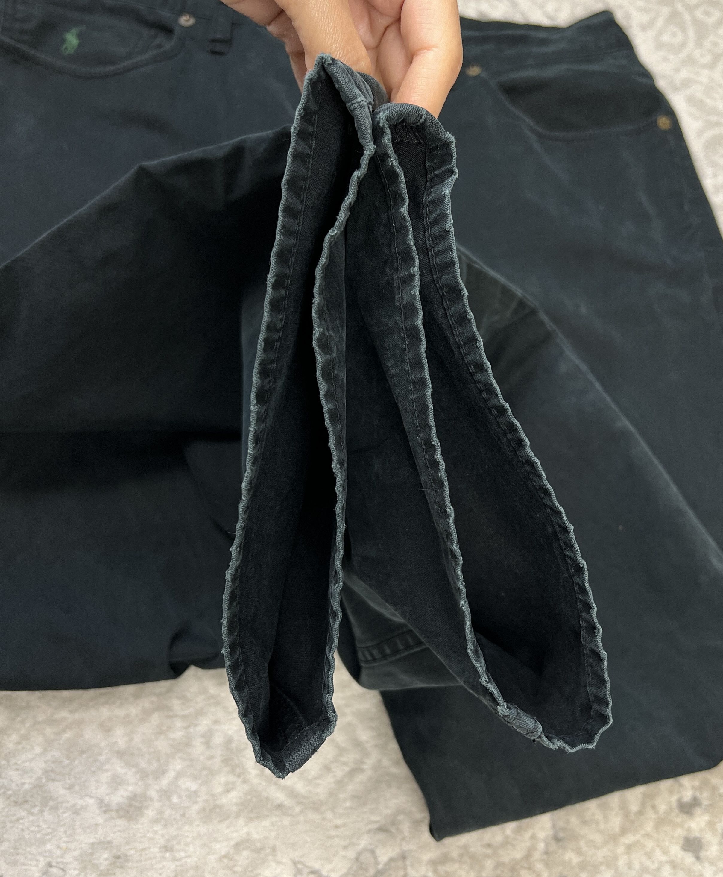 Polo Ralph Lauren Polo Ralph Lauren Pants Trousers Dark Green Washed Effect Size US 36 / EU 52 - 10 Thumbnail