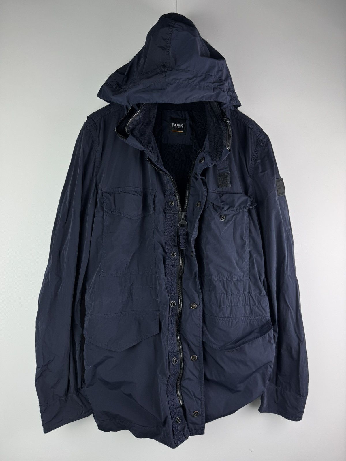 Hugo Boss Hugo Boss Olisso-D Limonta Fabric Nylon Shell Jacket Size US M / EU 48-50 / 2 - 1 Thumbnail