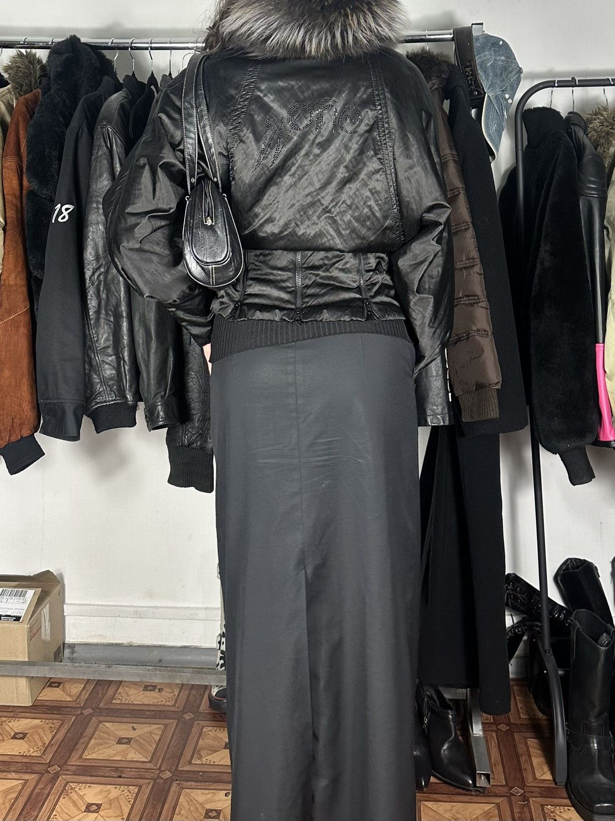 Vintage Avant-garde Bomber jacket Size S / US 4 / IT 40 - 6 Thumbnail