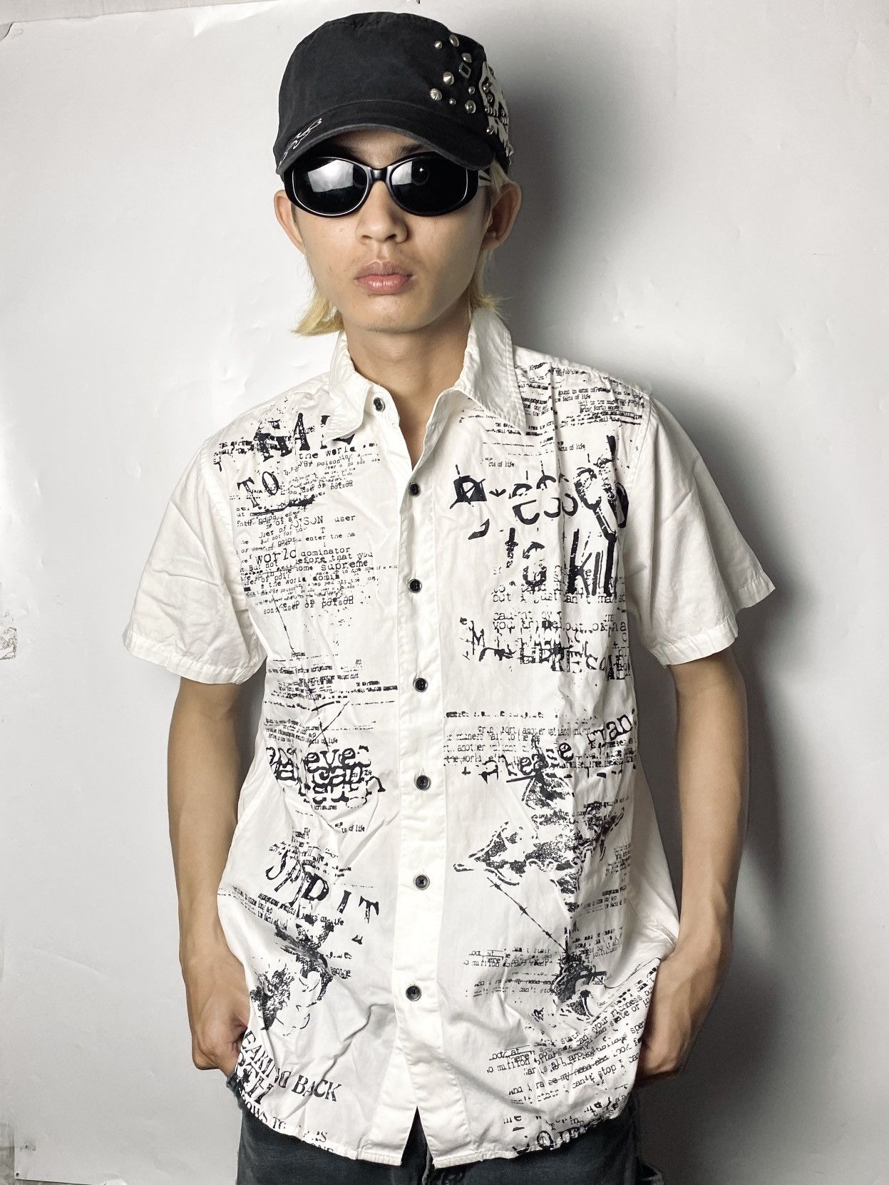 If Six Was Nine × Japanese Brand × Le Grande Bleu (L.G.B.) japanese brand poem skull mon na mes shirt Size US S / EU 44-46 / 1 - 3 Thumbnail