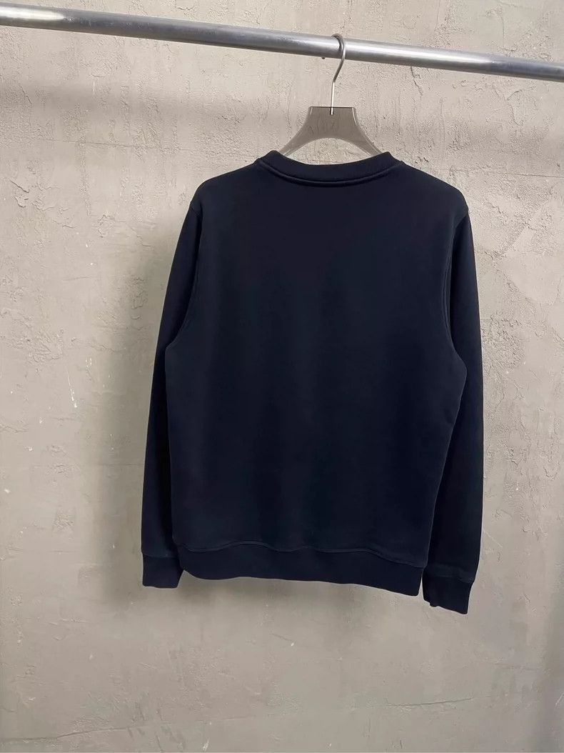 Loewe loewe Black embroidered logo round-neck sweatshirt 2506-Nex Size US S / EU 44-46 / 1 - 2 Thumbnail