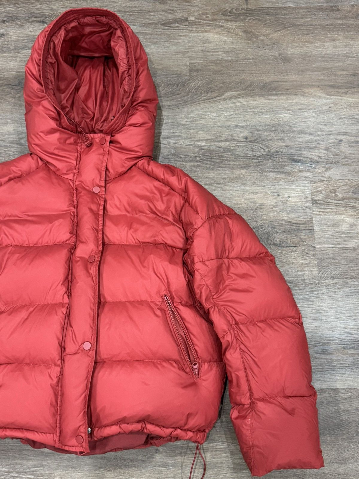 Japanese Brand JINTING Cropped Hooded Puffer Jacket Size US S / EU 44-46 / 1 - 3 Thumbnail