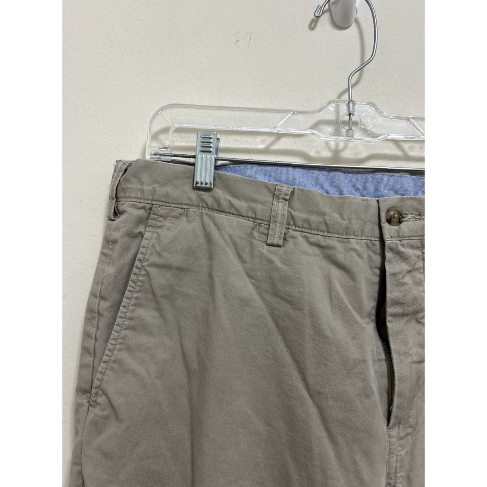 Polo Ralph Lauren Polo Ralph Lauren Chino Pants Mens 36X30 Tan Stretch Straight Fit Cotton Twill Size US M / EU 48-50 / 2 - 4 Thumbnail