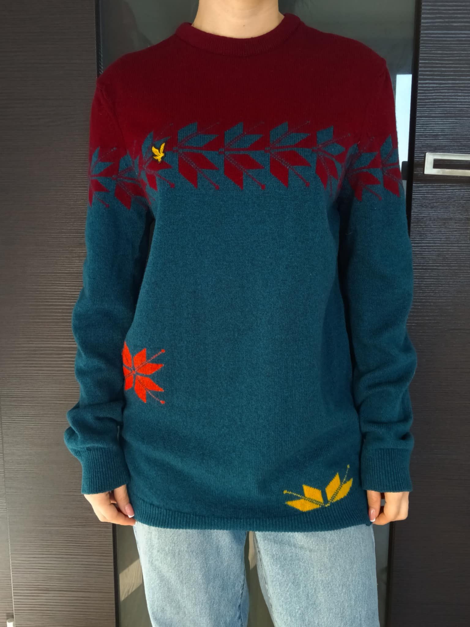 Lyle & Scott × Vintage Vintage wool Lyle & Scott sweater Size S / US 4 / IT 40 - 1 Thumbnail