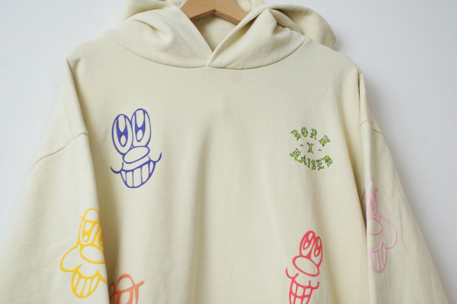 Born X Raised Born x Raised Hoodie Delusions Collection Graffiti Pastel L Size US L / EU 52-54 / 3 - 7 Thumbnail