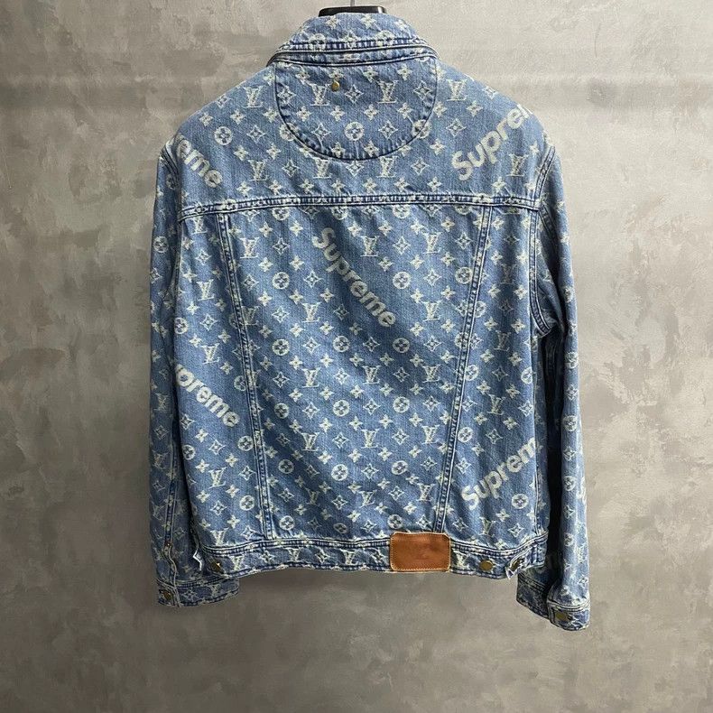 Louis Vuitton Louis Vuitton Blue two-pocket denim jacket Size US L / EU 52-54 / 3 - 2 Thumbnail