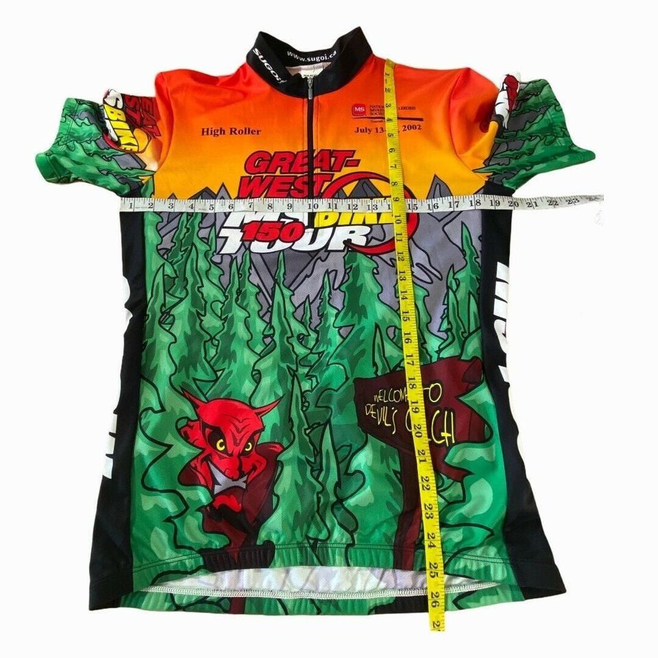 Other Sugoi Medium Great-West MS 150 Bike Tour Cycling Jersey Devi Size US M / EU 48-50 / 2 - 8 Thumbnail