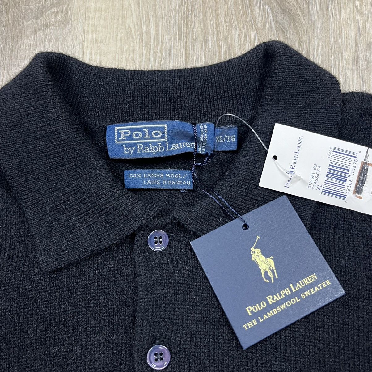 Polo Ralph Lauren VTG Polo Ralph Lauren Collar Sweater XL 100% Lambs Wool Size US XL / EU 56 / 4 - 5 Thumbnail