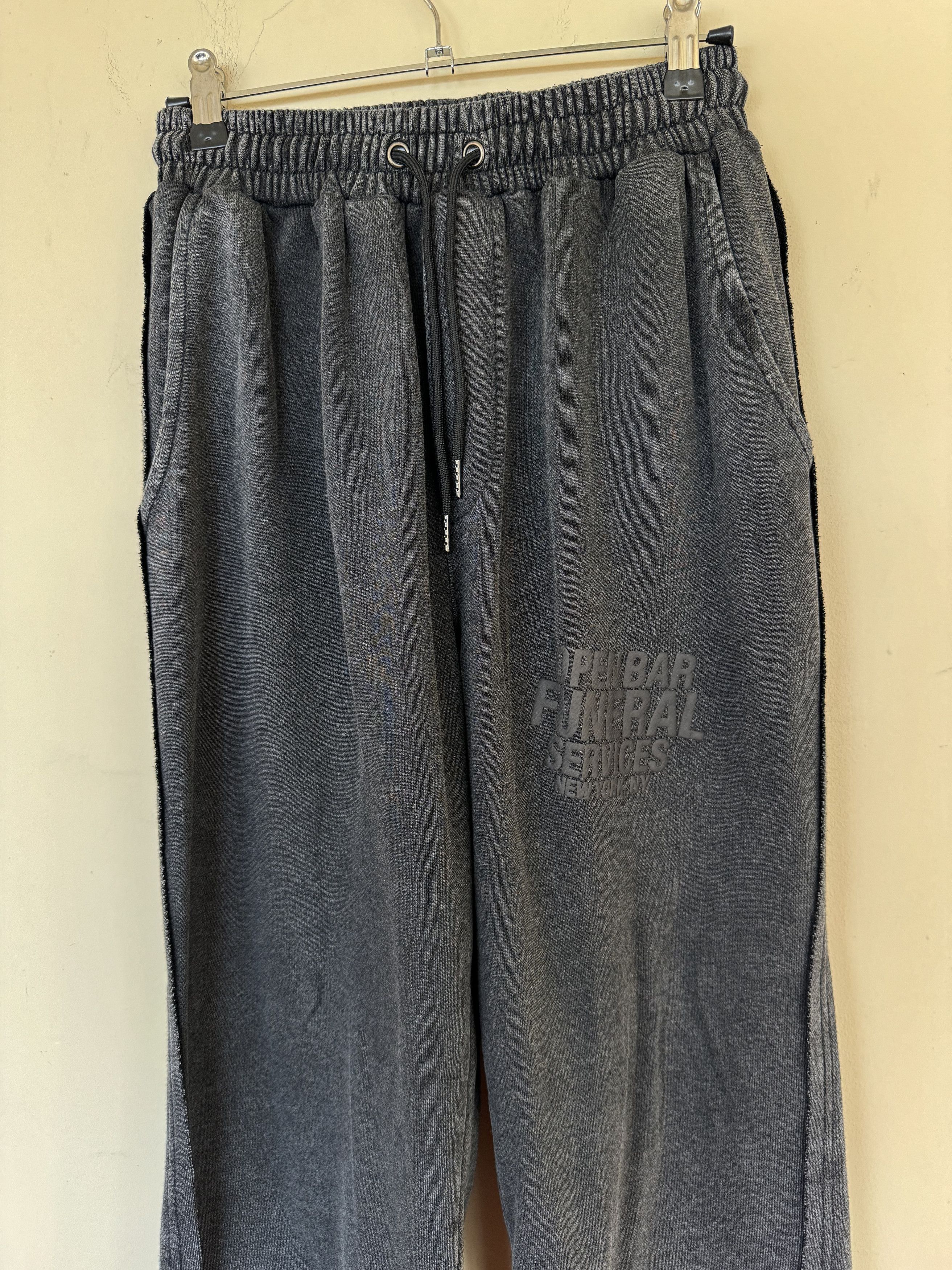 Vintage Open Bar Funeral Sweatpants Size US 32 / EU 48 - 2 Thumbnail