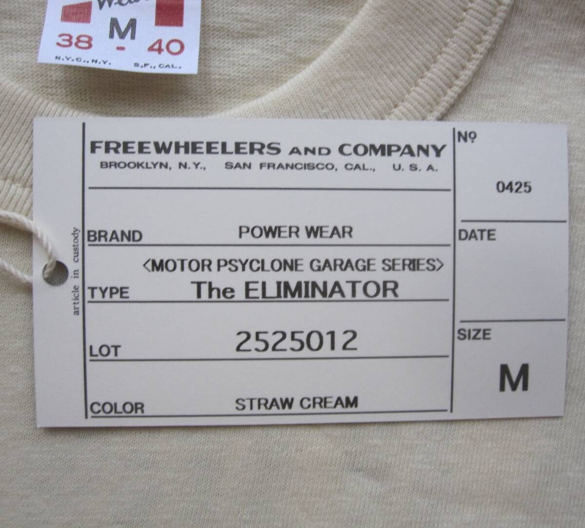 Freewheelers T-shirt "The ELIMINATOR" (M) Size US M / EU 48-50 / 2 - 3 Thumbnail