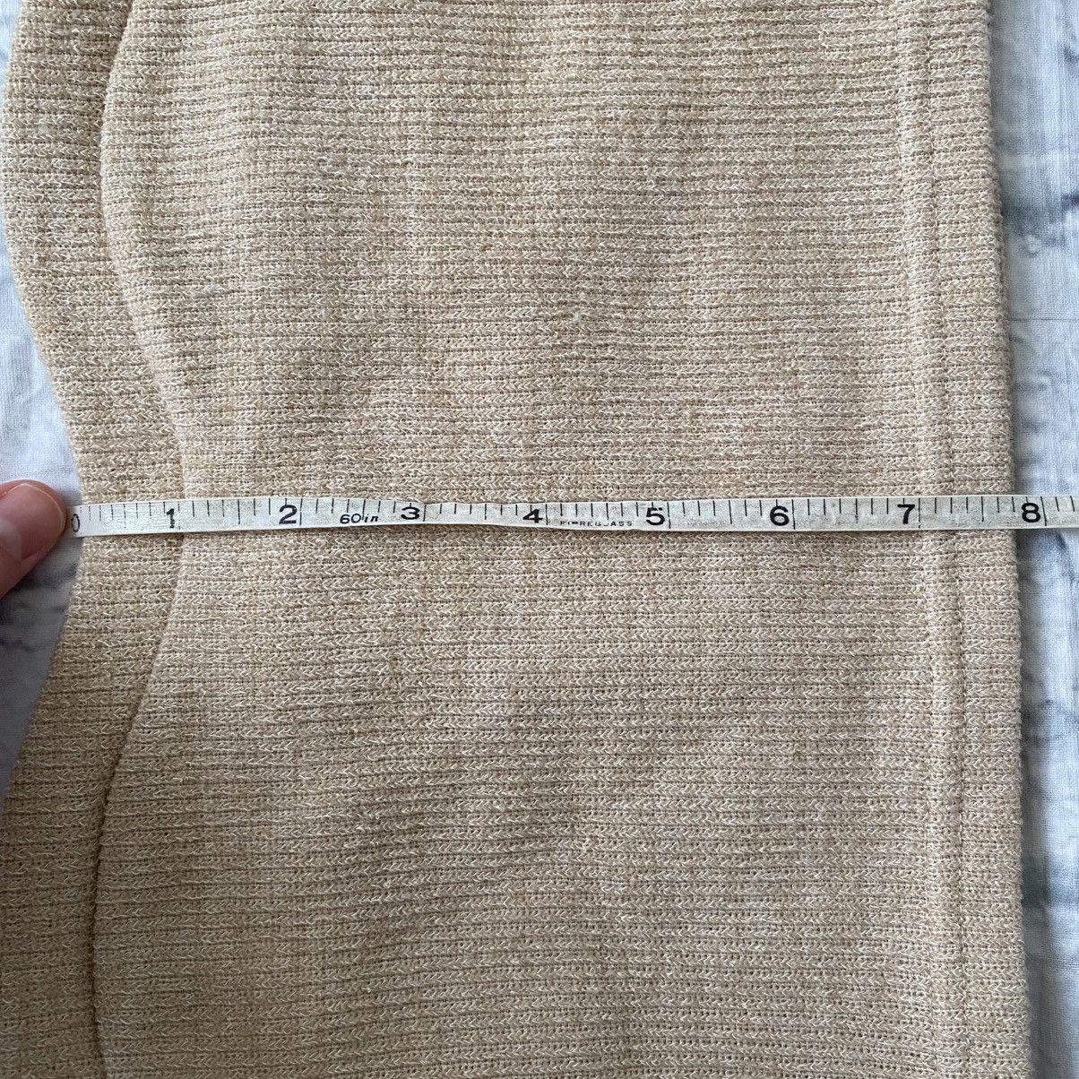 Other Women XS knit pull on shorts tan Size 26" / US 2 / IT 38 - 12 Thumbnail