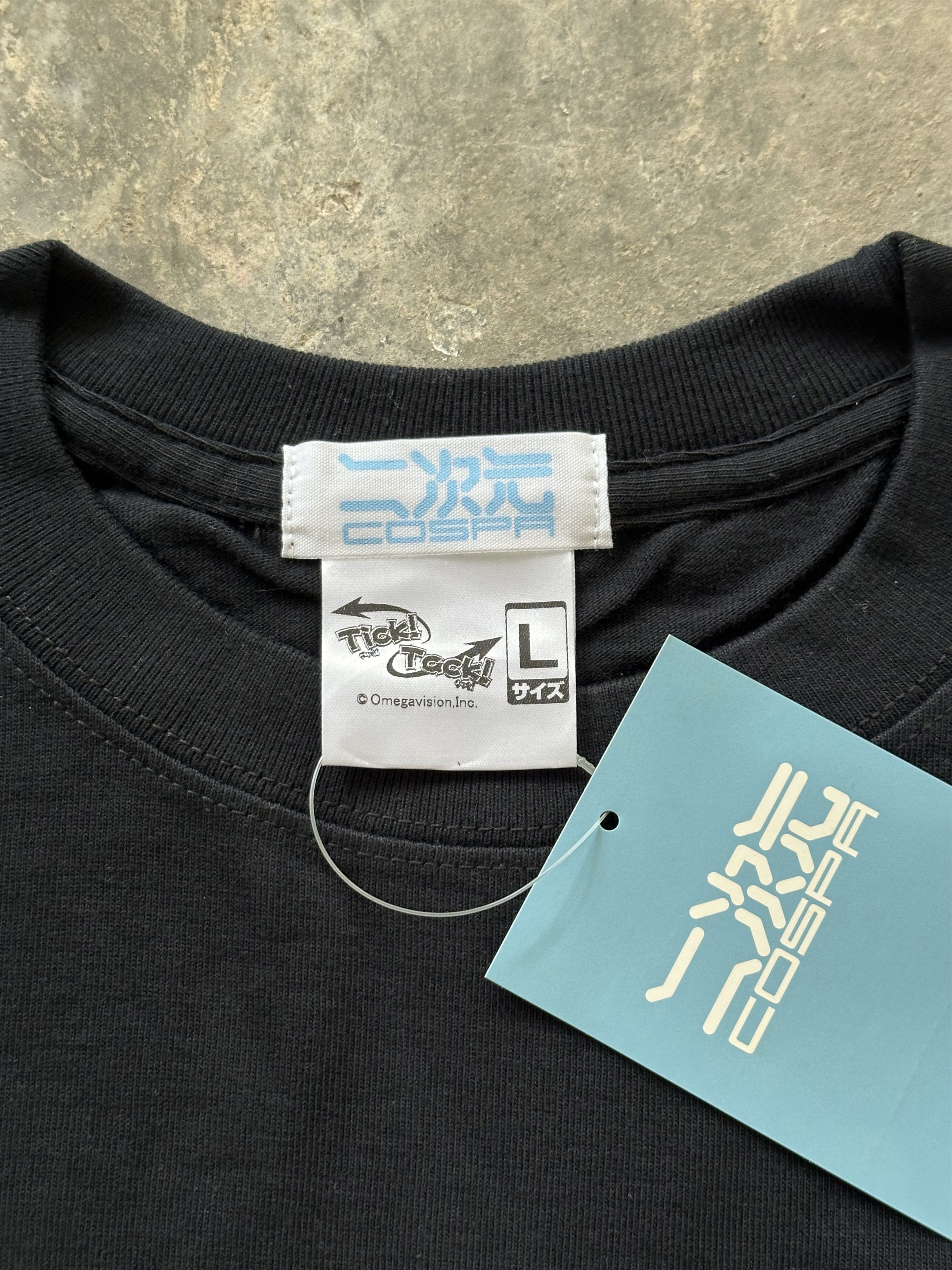Anime Vintage 00's COSPA Tick! Tack! ”Sunset Nerine“ T-shirt Size US L / EU 52-54 / 3 - 3 Thumbnail