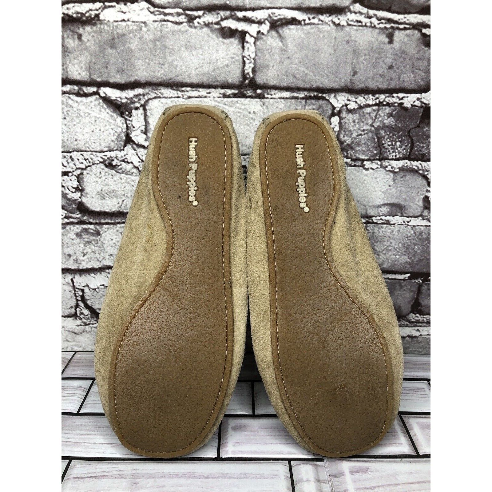 Hush Puppies Hush Puppies Beige Leather Gem Handsewn Loafers Driving Shoe Size US 7.5 / IT 37.5 - 6 Thumbnail