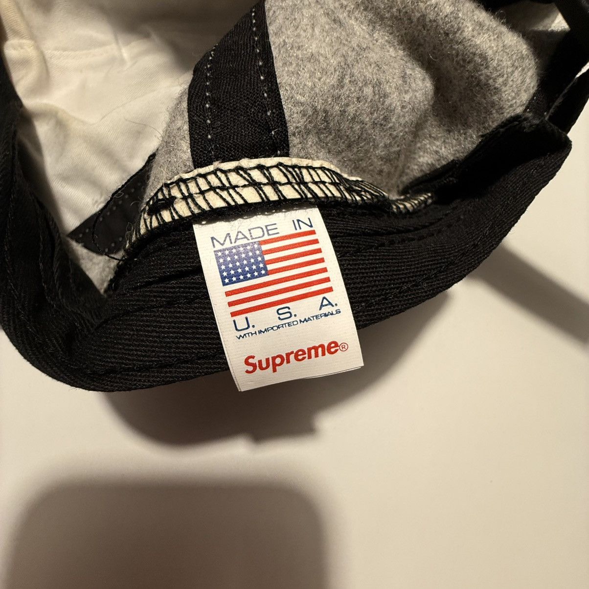 Supreme Supreme waxed wool 6-panel cap Size ONE SIZE - 6 Thumbnail