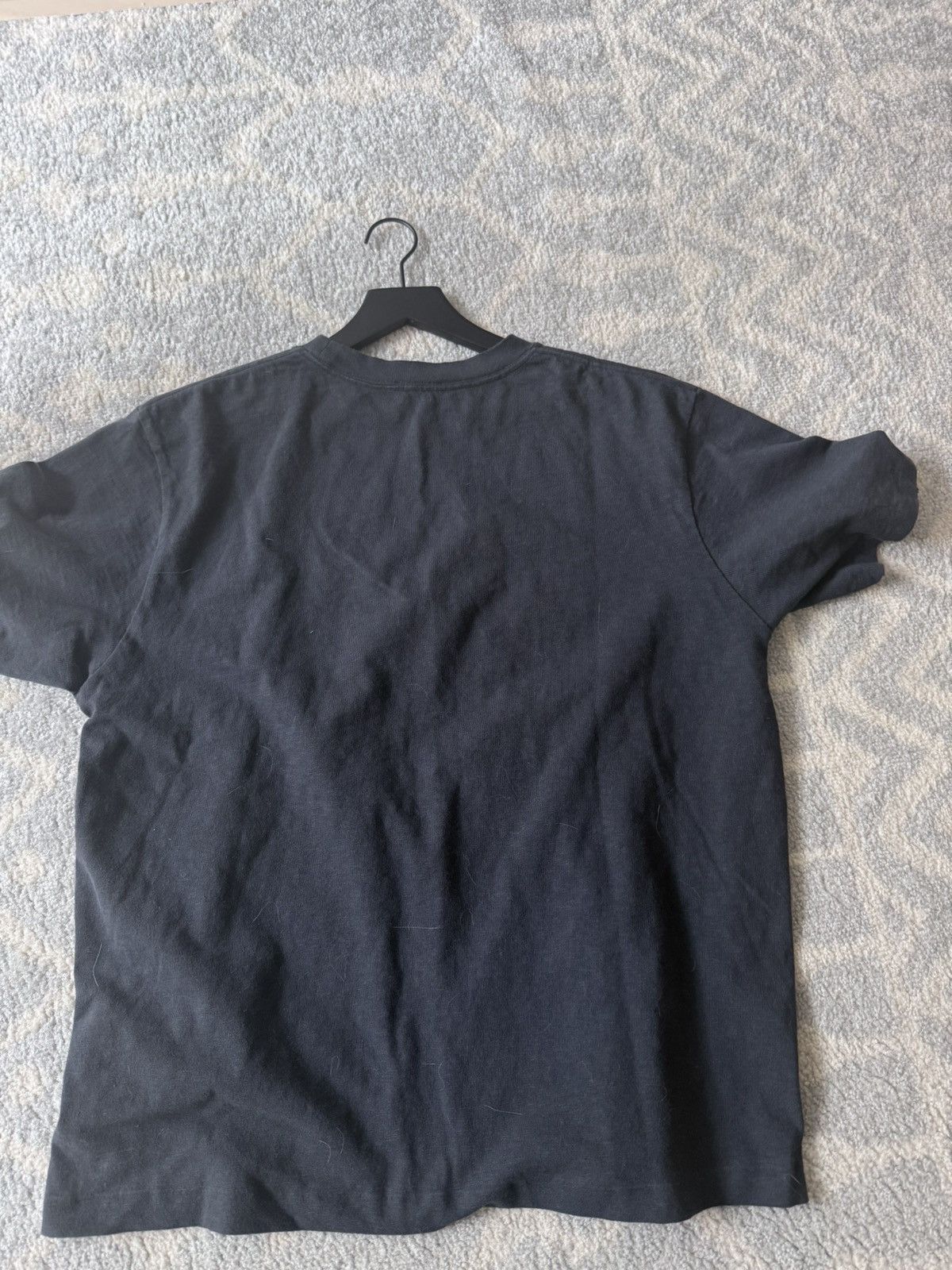 Dior “For My Real Friends” Tee – Washed Black / Vintage Fade Size US XL / EU 56 / 4 - 3 Thumbnail