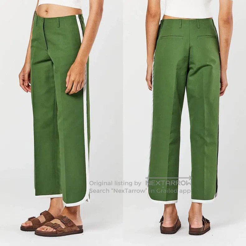 Dries Van Noten Dries Van Noten Wide-Leg Pants Size 37" - 3 Thumbnail