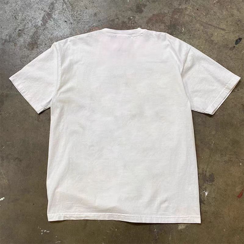 Japanese Brand × Vintage White casual retro flower print t-shirt Size US M / EU 48-50 / 2 - 2 Thumbnail