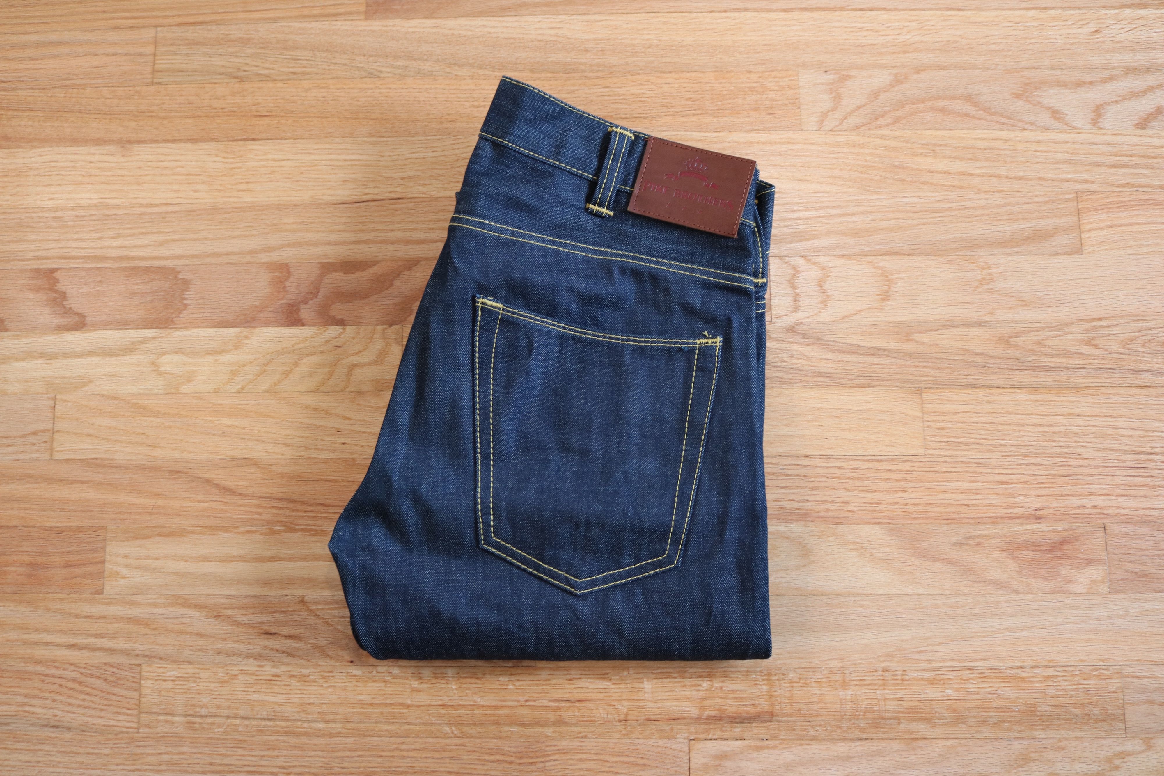 image of Pike Brothers 1963 Roamer Pant 11Oz Metal Denim in Indigo, Men's (Size 32)