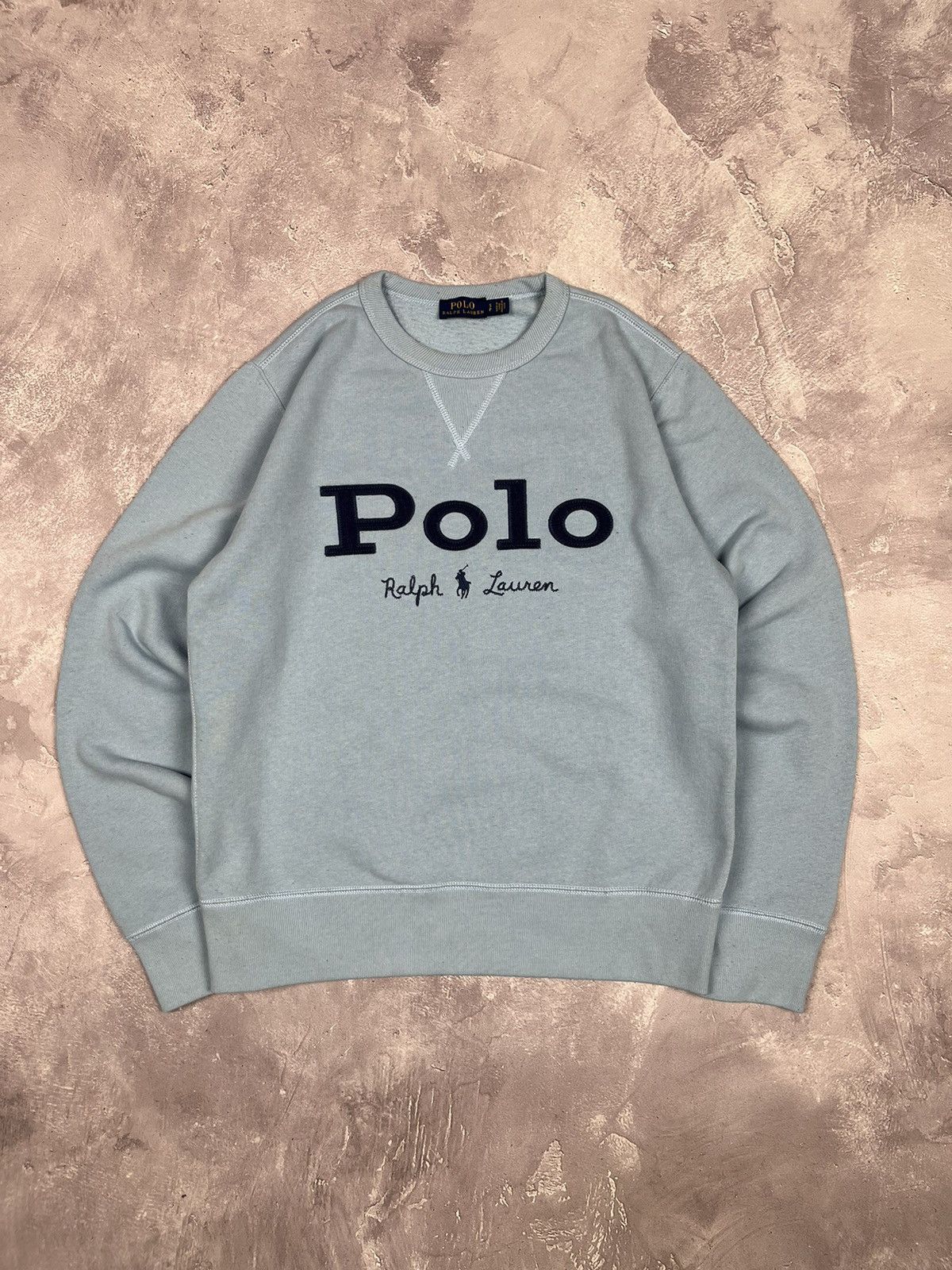 Polo Ralph Lauren Vintage Polo Ralph Lauren Big Logo Embroidered Y2k Sweatshir Size XS / US 0-2 / IT 36-38 - 1 Thumbnail