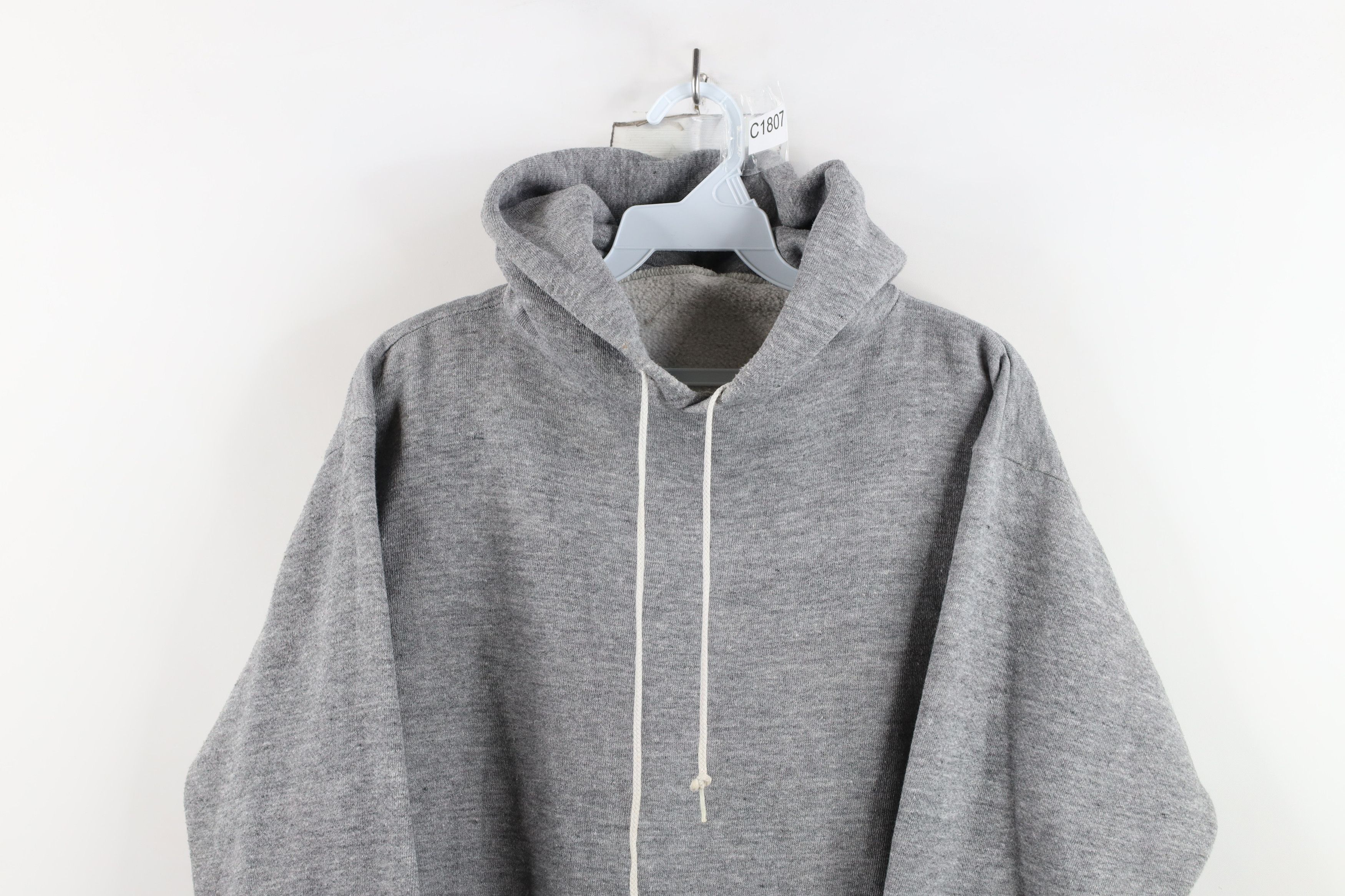 Russell Athletic × Vintage Vintage 70s Russell Athletic Hoodie Sweatshirt Gray USA Size US M / EU 48-50 / 2 - 2 Thumbnail