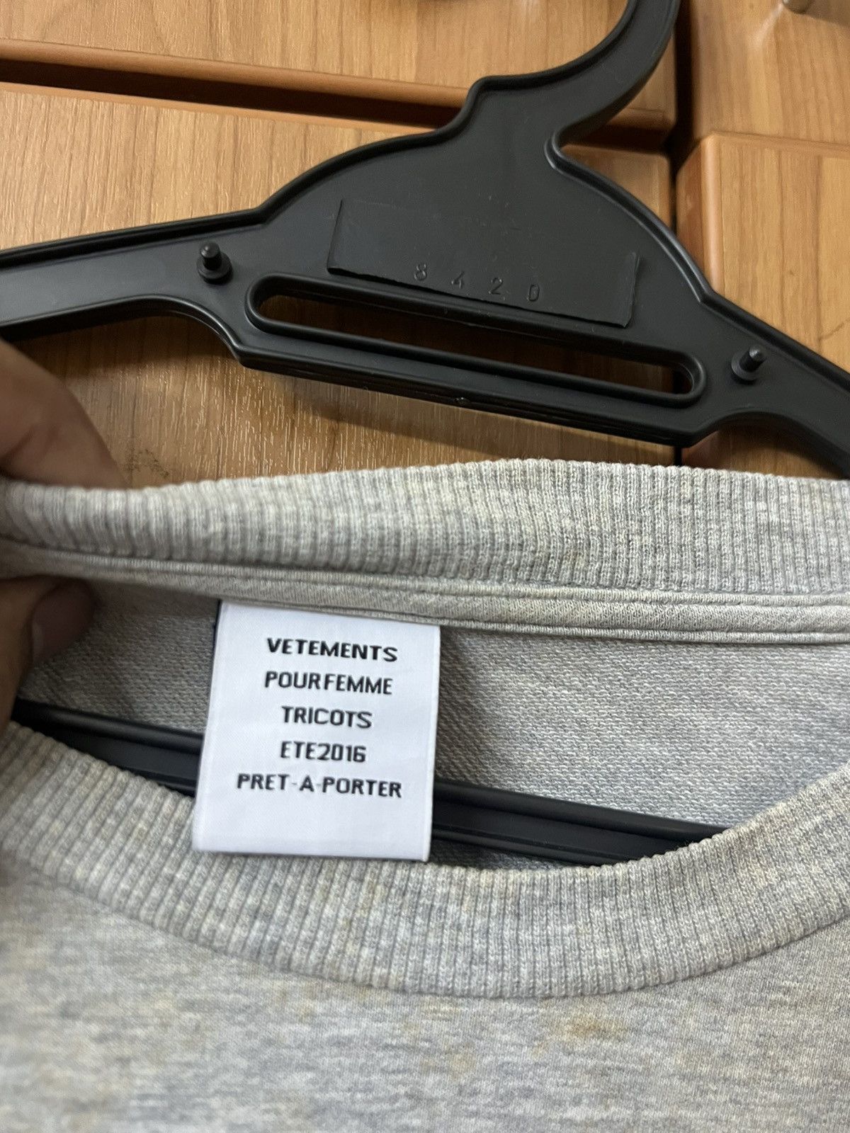 Vetements Vetement long sleeve shirt Size US L / EU 52-54 / 3 - 7 Thumbnail